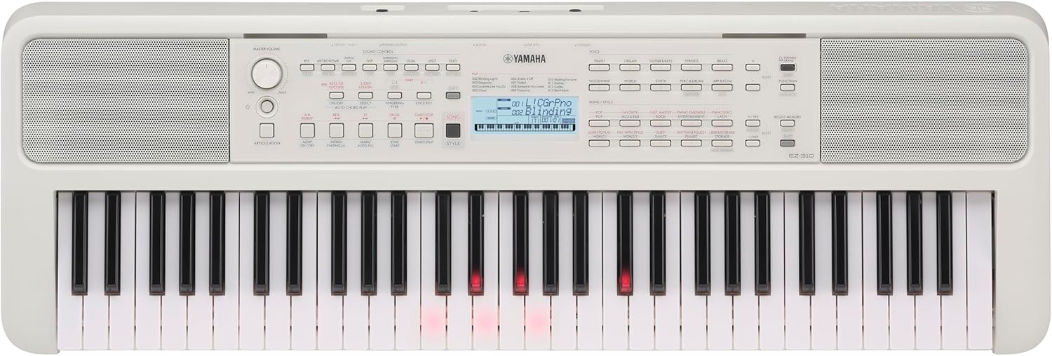 Yamaha EZ310 digital piano — Best Light-Up Learning Keyboard